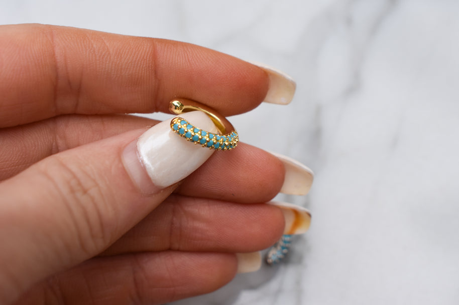 Turquoise Miami Ear Cuff