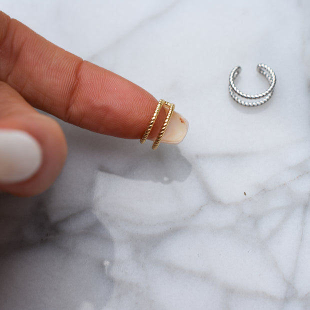 Double Rope Ear Cuff