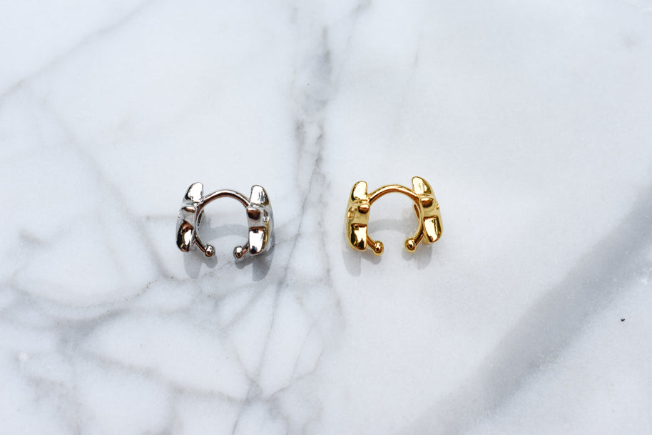 Double Star Ear Cuff