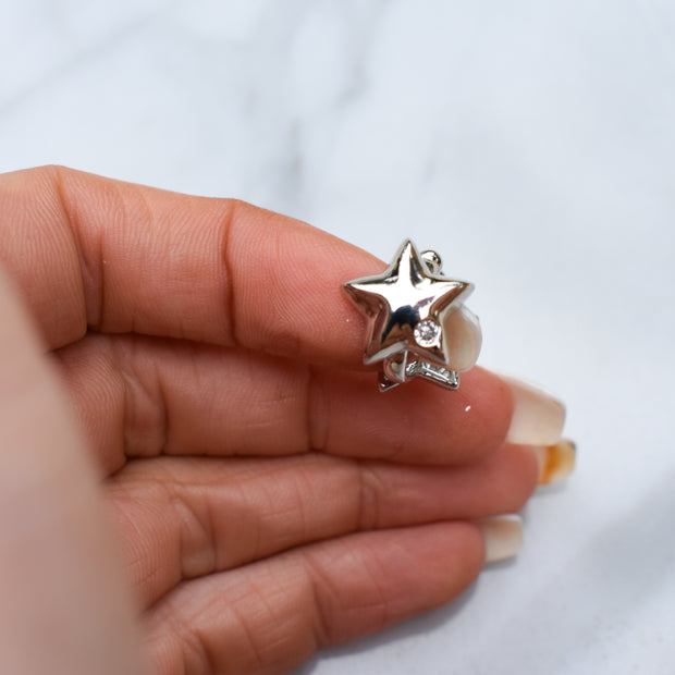 Double Star Ear Cuff