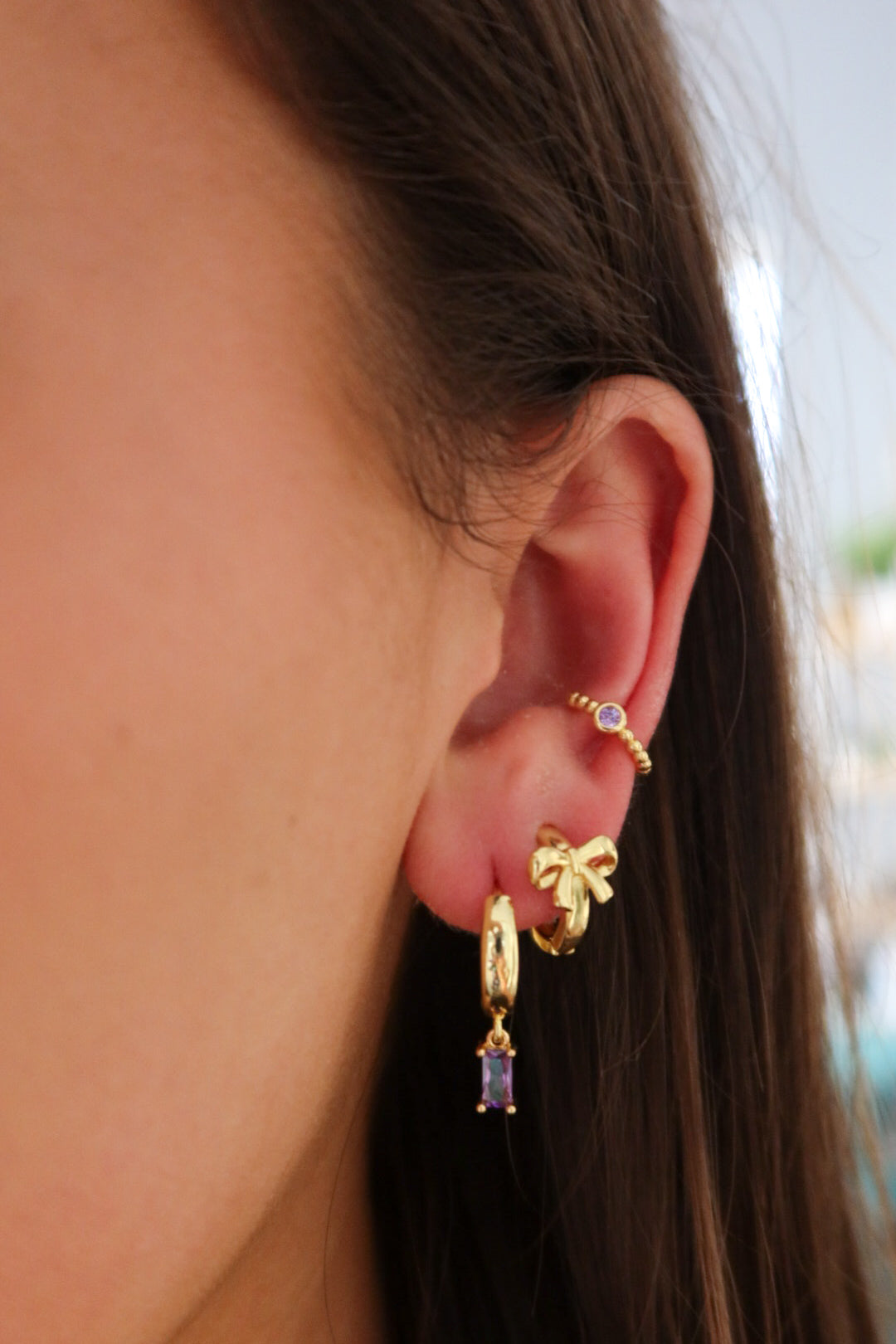 Violet Earring Set