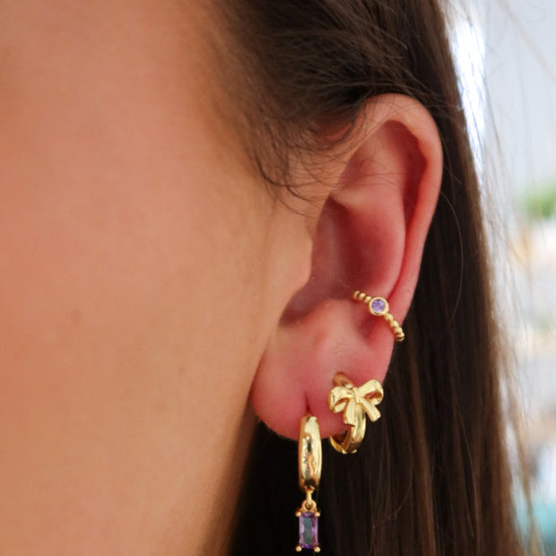 Violet Earring Set
