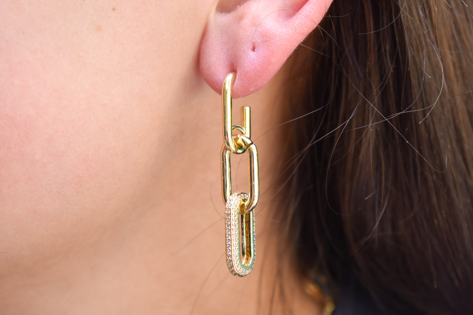 Link Dangle Earrings