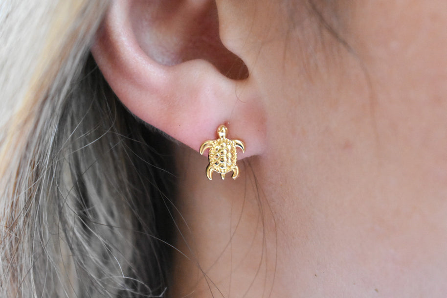 Turtle Stud Earrings