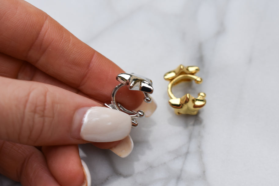 Double Star Ear Cuff