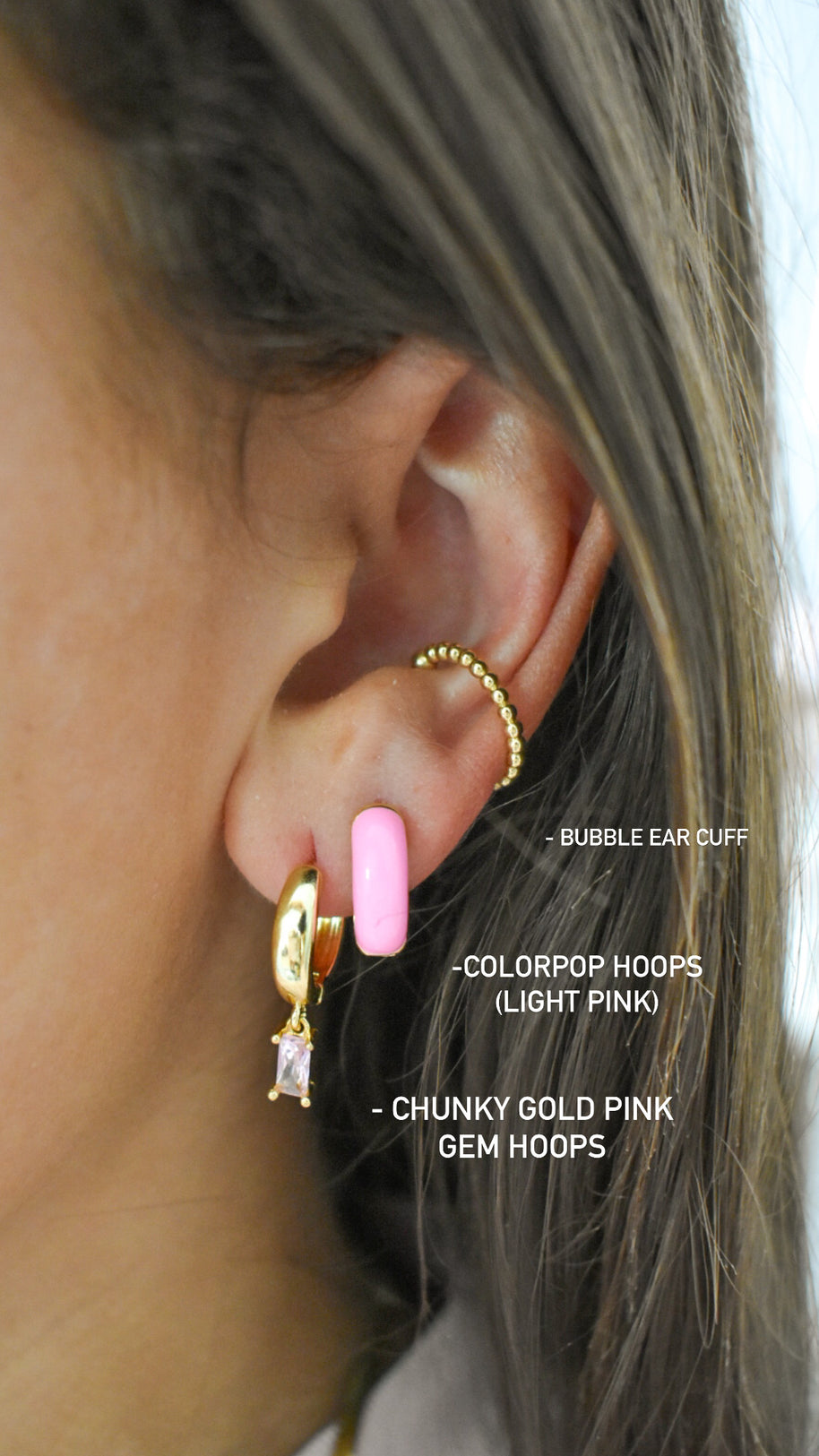 Pretty in Pink Earring set