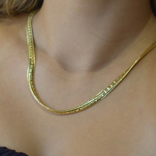 Chunky snake chain