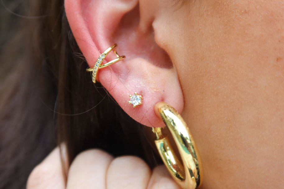 Crossover Ear Cuff