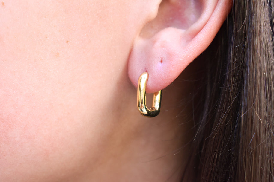 Mini Paperclip Hoops