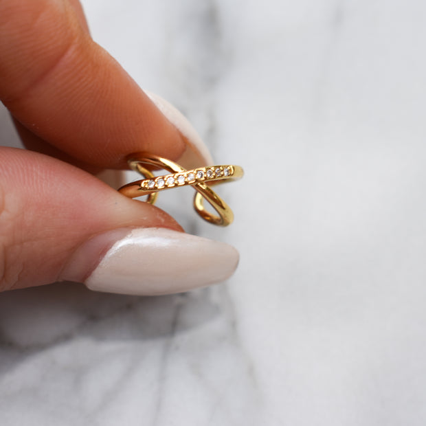 Crossover Ear Cuff