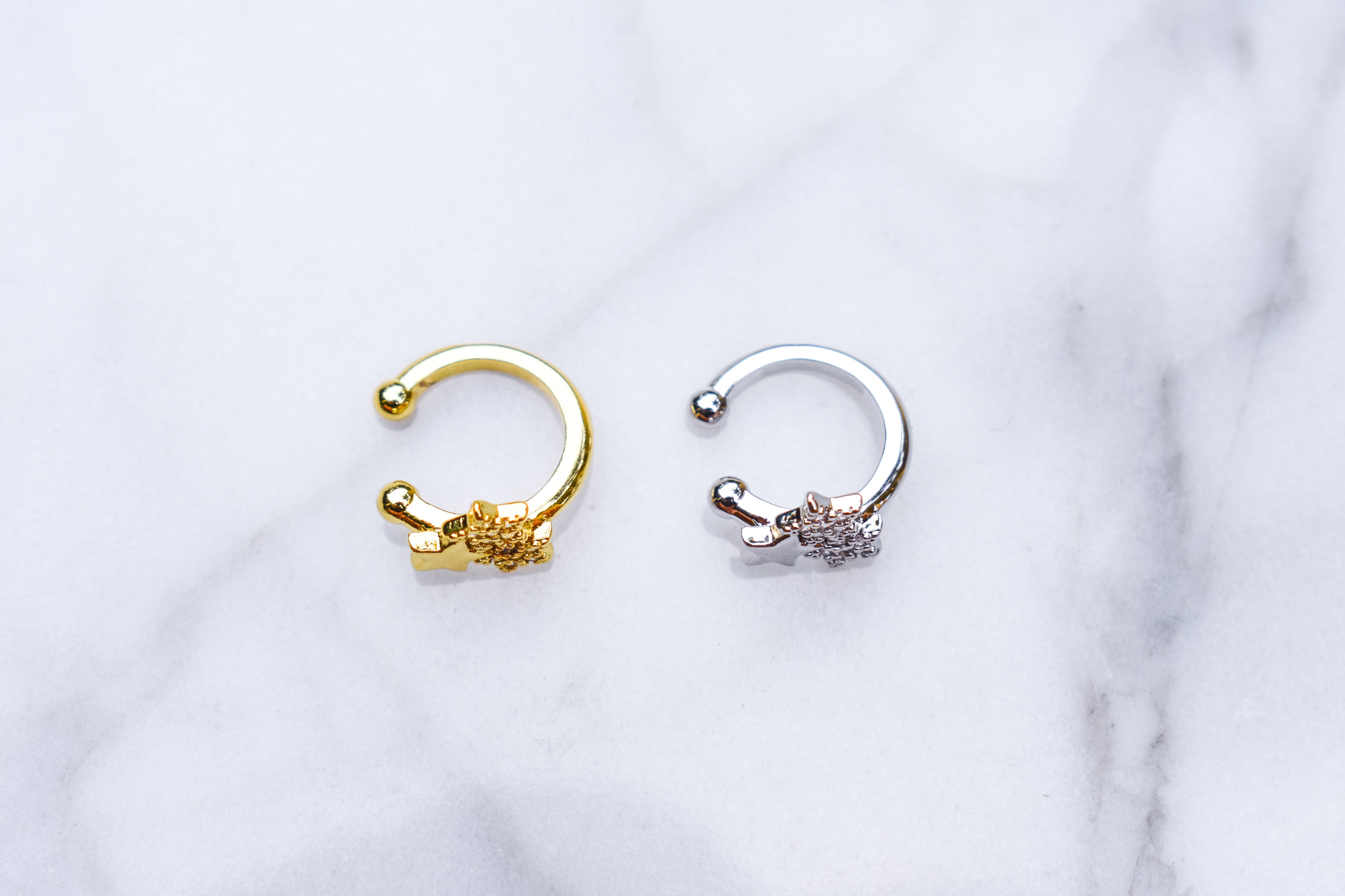 Triple Star Ear Cuff