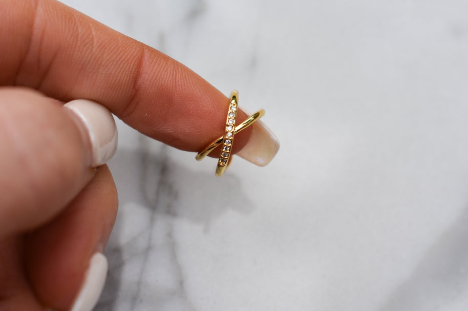 Crossover Ear Cuff