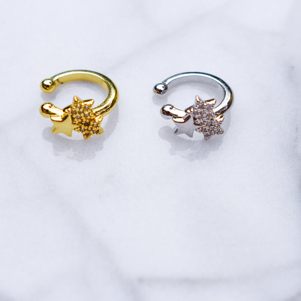 Triple Star Ear Cuff