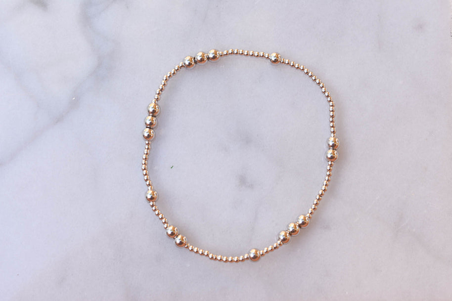 Silver Bubble Bracelets