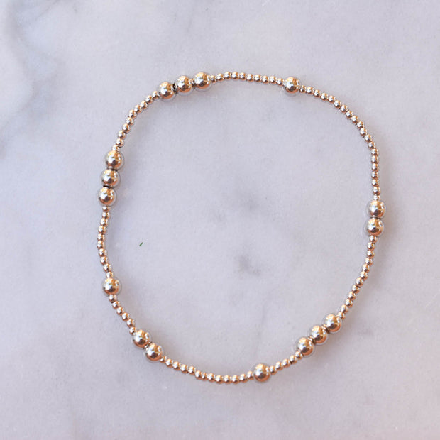 Silver Bubble Bracelets