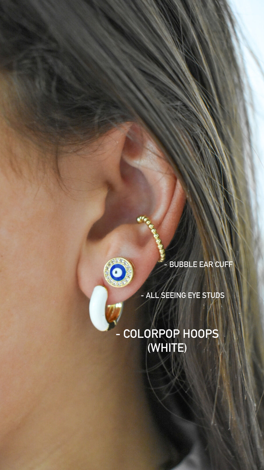 All Seeing Earring Set