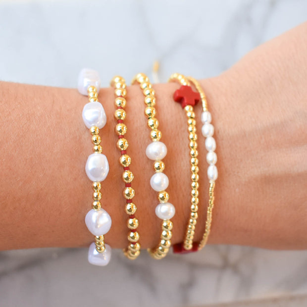 Scarlet Bracelet Stack