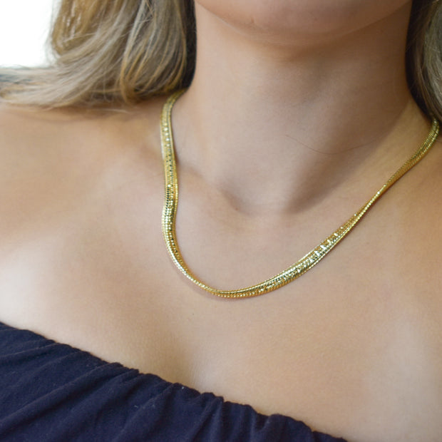 Chunky snake chain