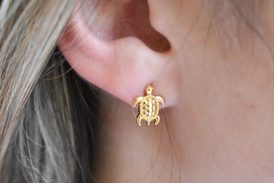 Turtle Stud Earrings