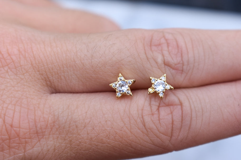 Star Stud Earrings