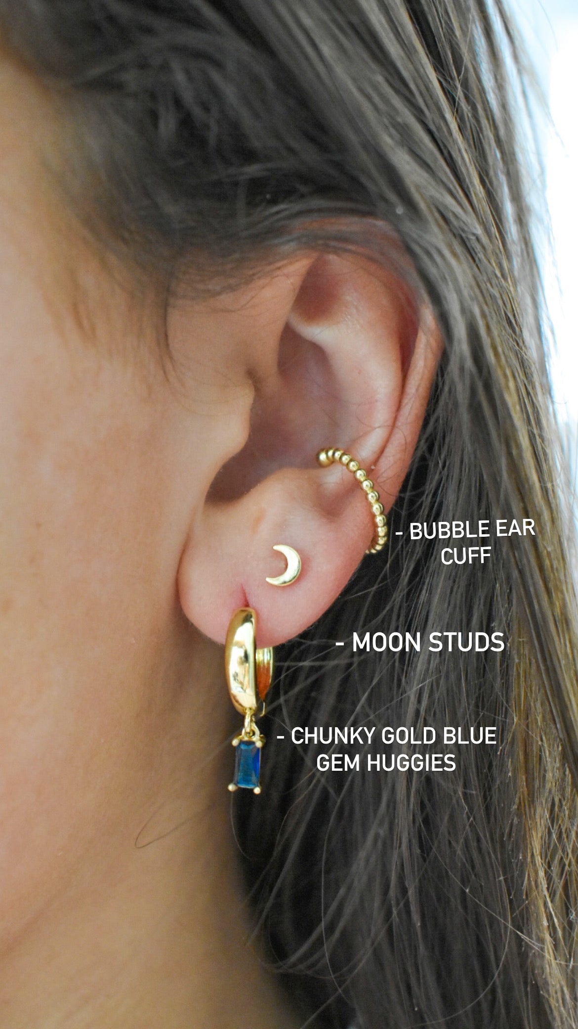 Moonlight Earring Set