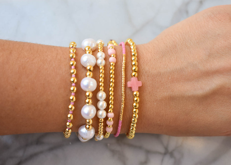 Rosewater Bracelet Stack