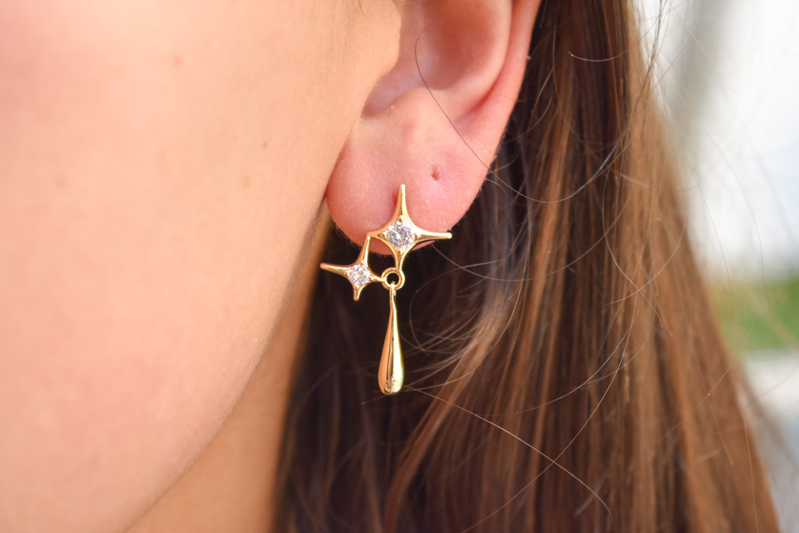 Lunar Cluster Earrings