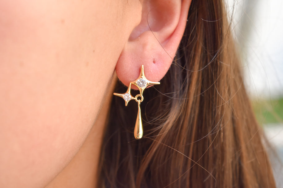 Lunar Cluster Earrings