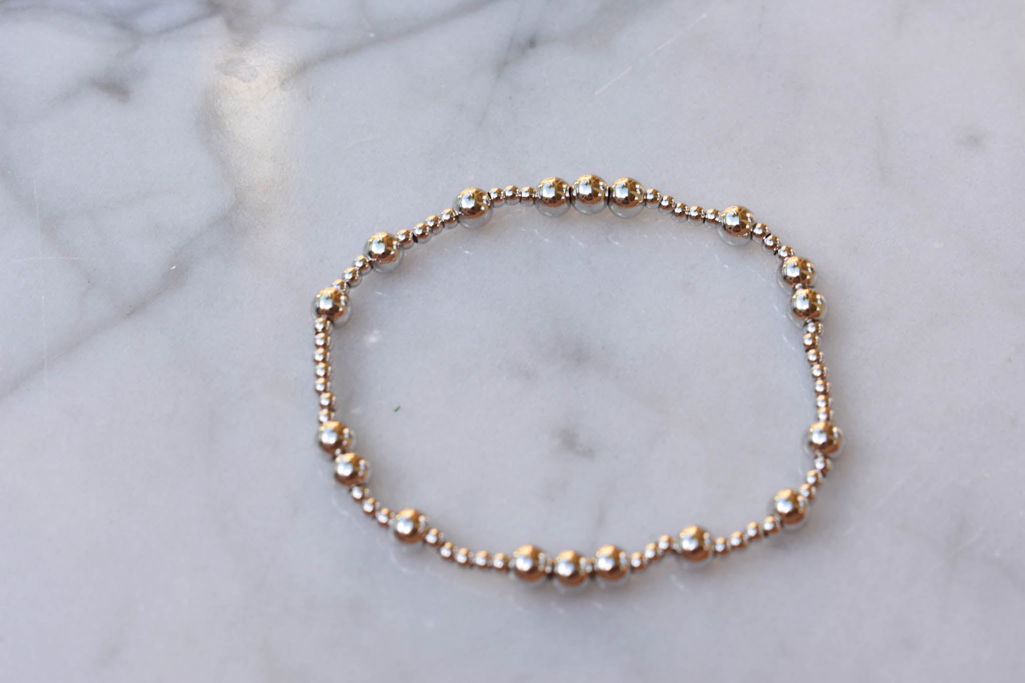 Silver Bubble Bracelets