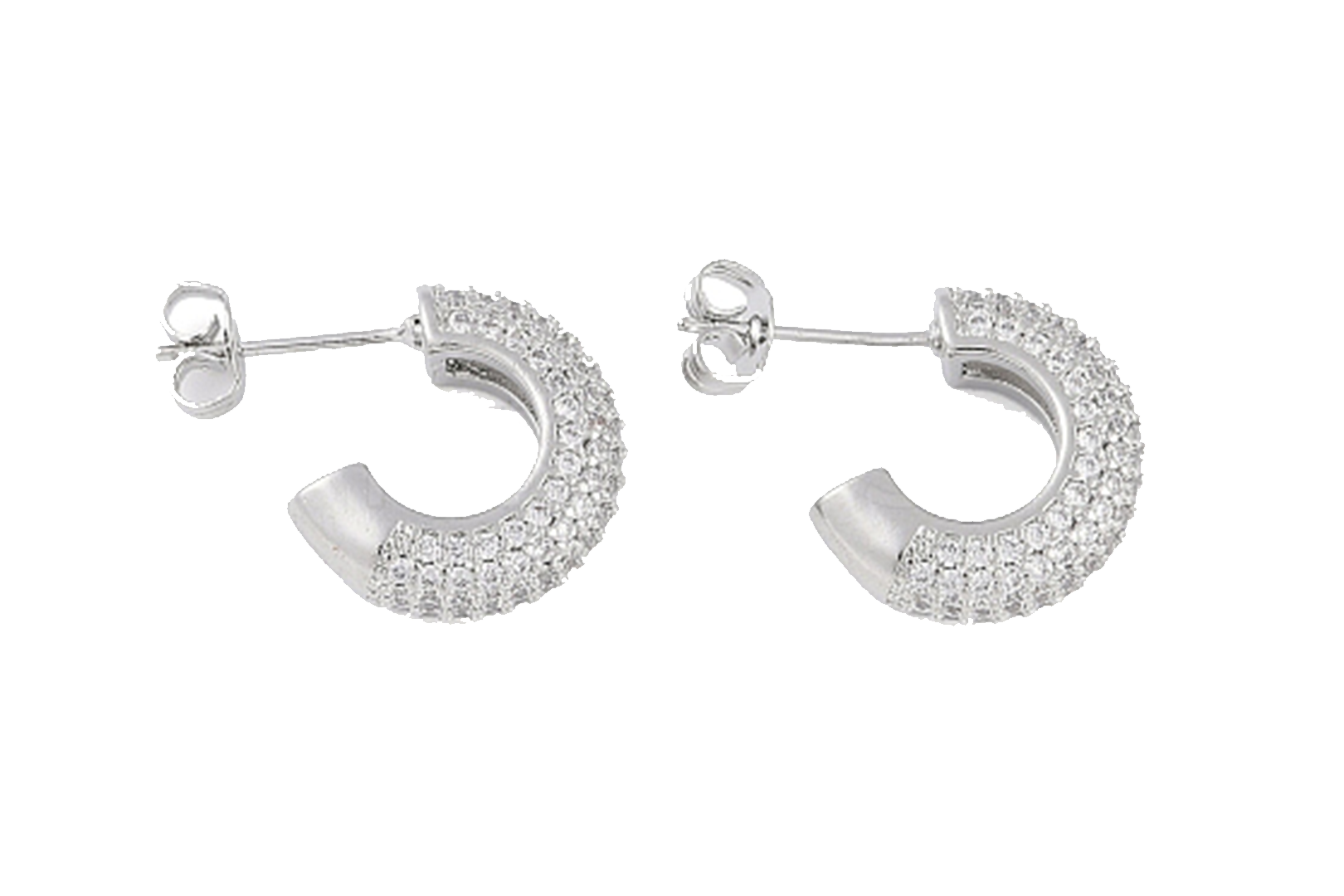 Silver Geneva Earrings