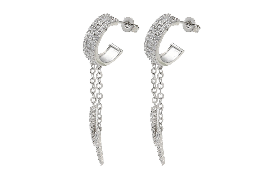 Silver Vienna Earrings