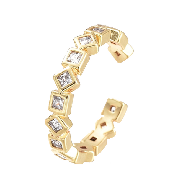 Geo Gem Ring