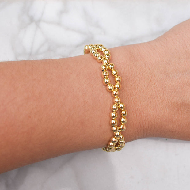 Infinity Gold Bracelet