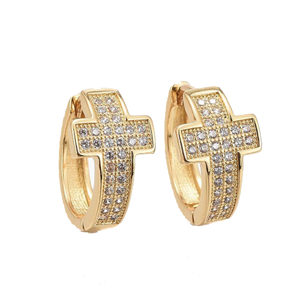 Cross me earrings