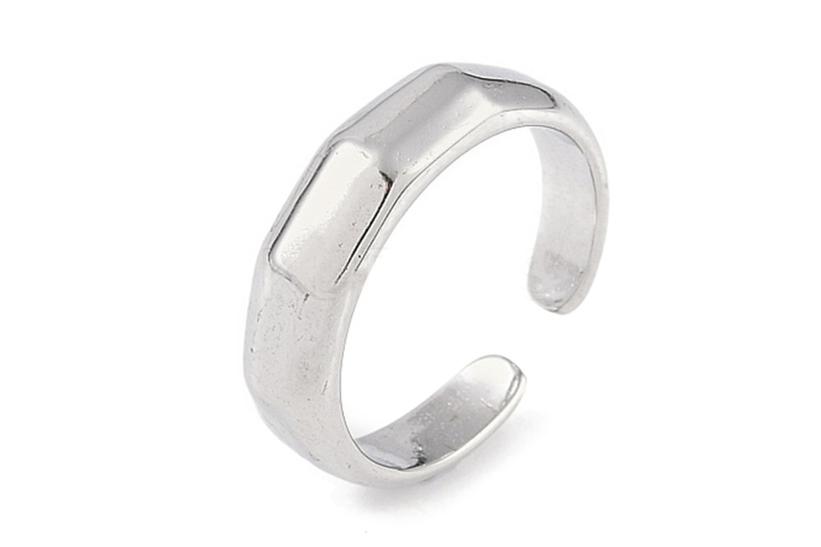 Silver Bamboo Ring