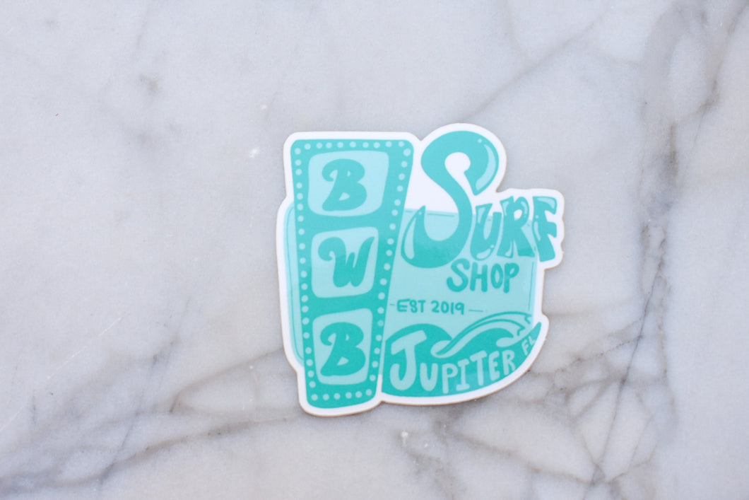 BWB Surf Club Sticker