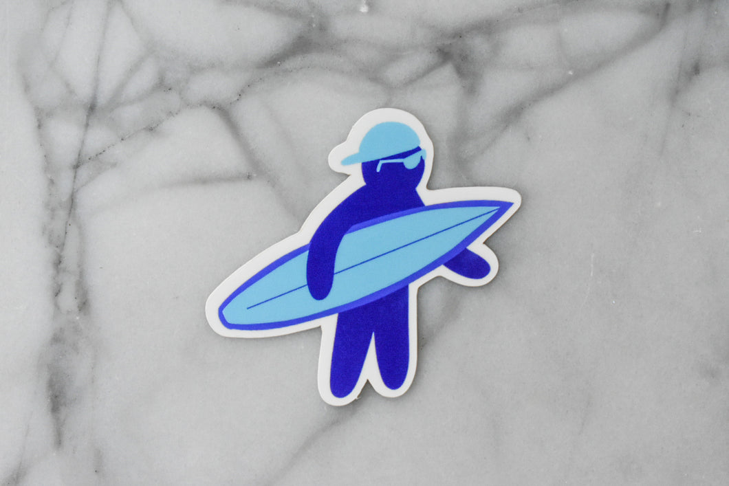 The Surfer Sticker