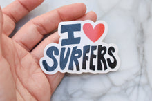 Load image into Gallery viewer, I Love Surfers Sticker
