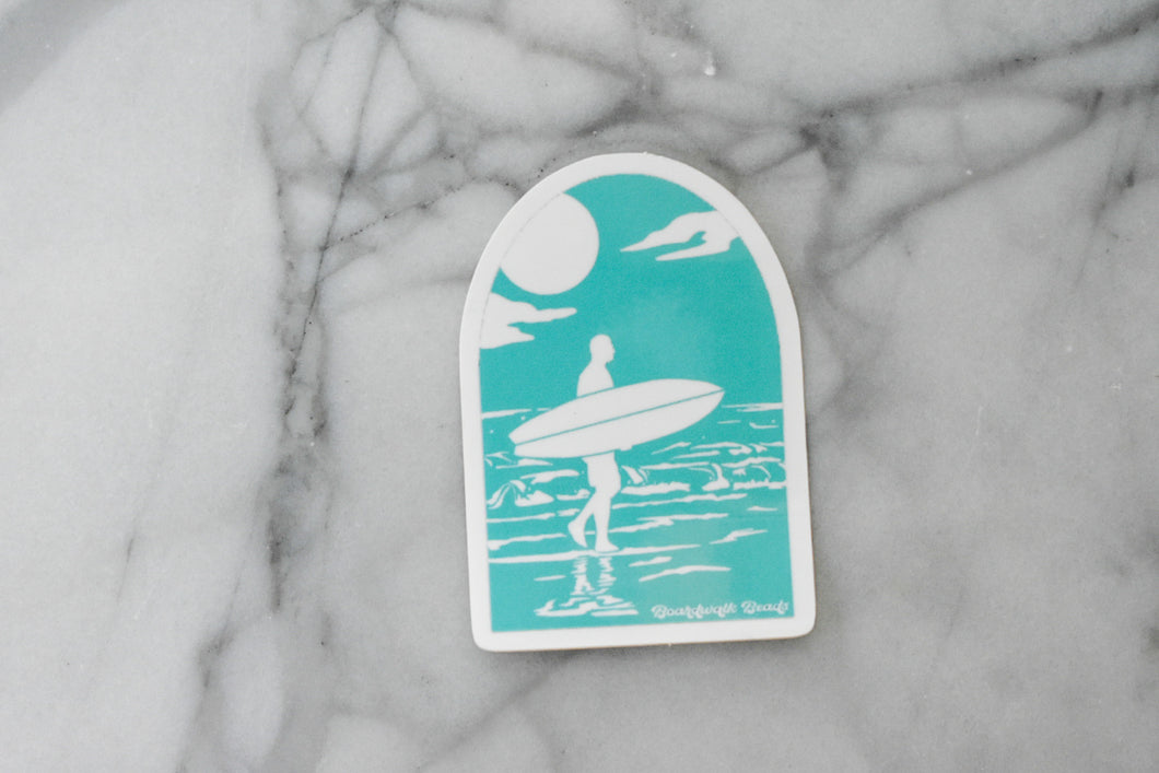 Window Surf Sticker