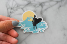 Load image into Gallery viewer, Sunset Surf Sticker
