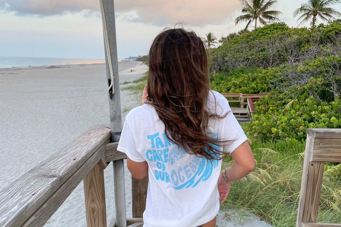 Take Care Of Our Ocean T-Shirt – Boardwalk Beads