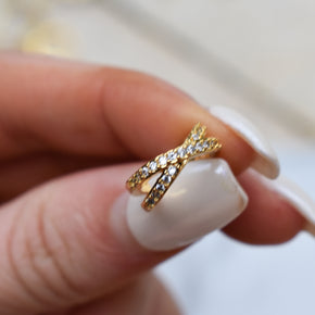 X Gem Ear Cuff
