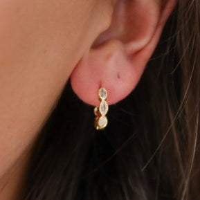 Teardrop earrings