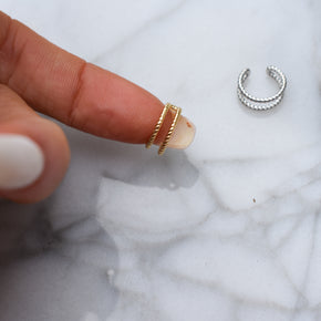 Double Rope Ear Cuff