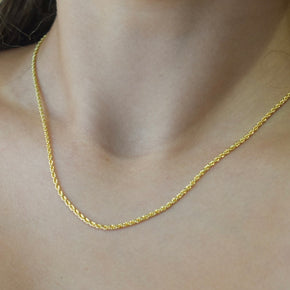 Stay twisted necklace - No Charm