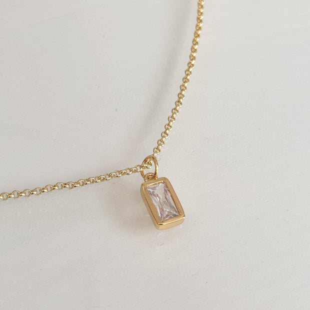 Dainty Gem Necklace