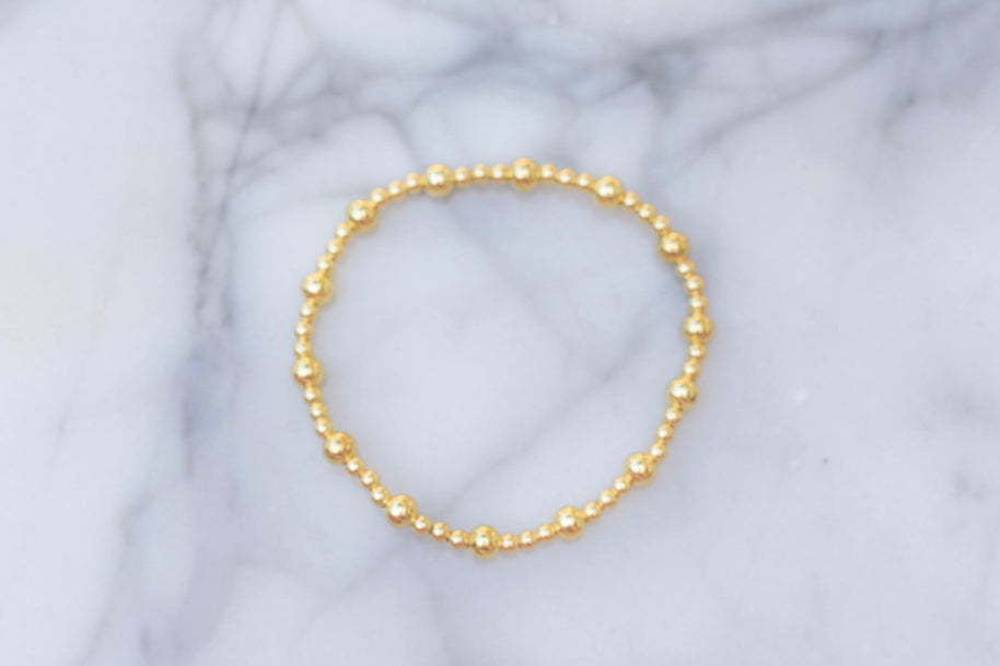 Gold Bubble Bracelet