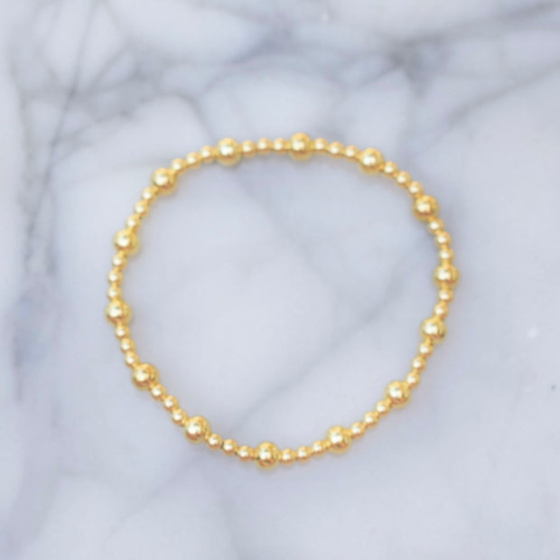 Gold Bubble Bracelet