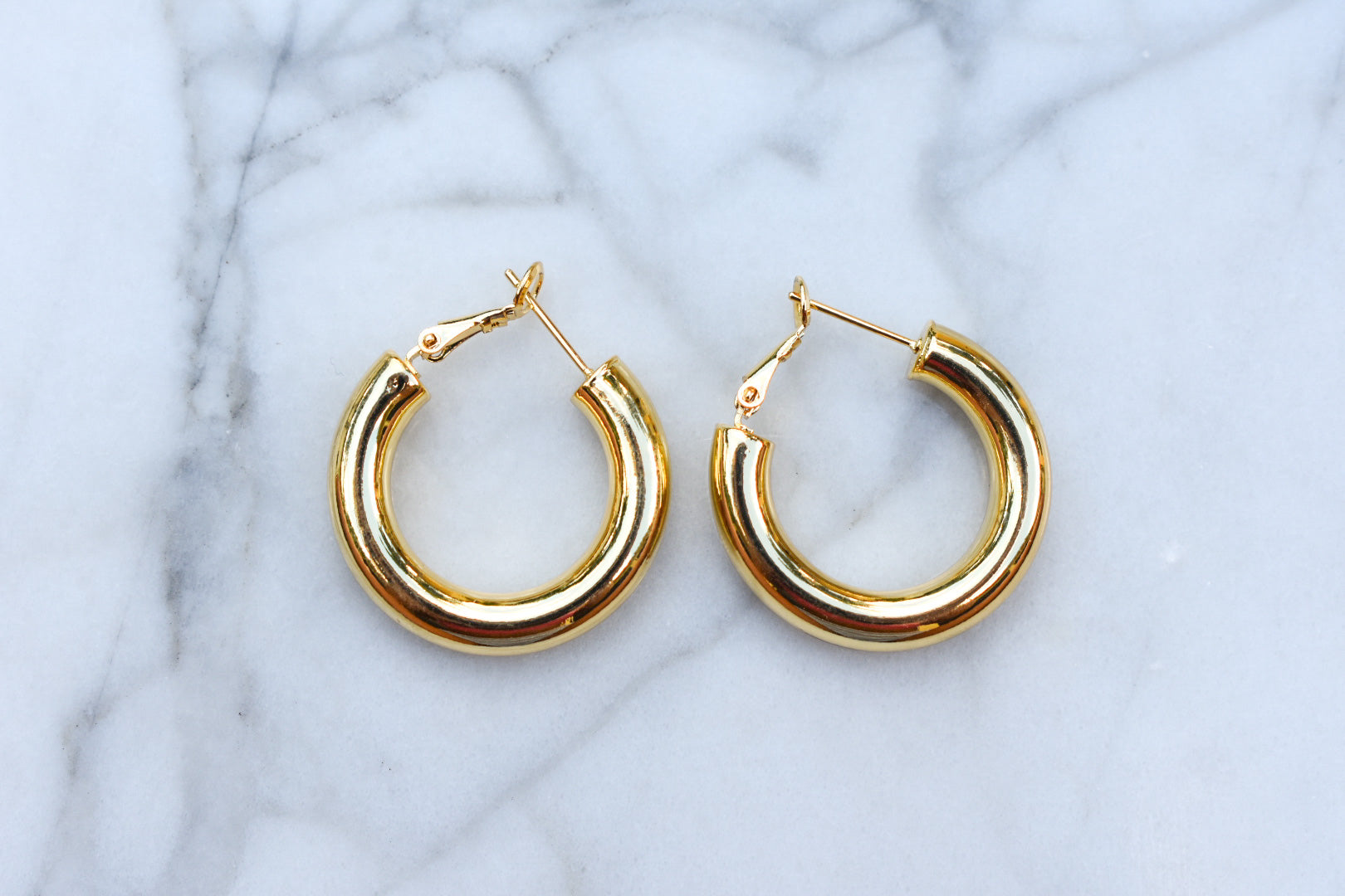 Jumbo Gold Hoops
