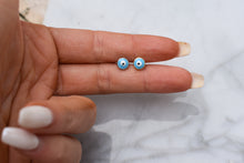 Load image into Gallery viewer, Blue Eye Studs (Silver/ Gold)
